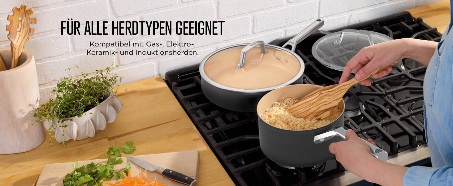 keramik töpfe und pfannnen für alle herdarten